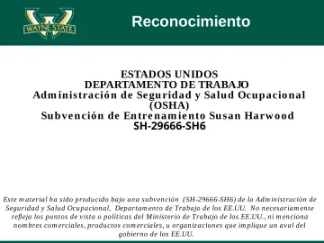 Slide 2: Reconocimiento