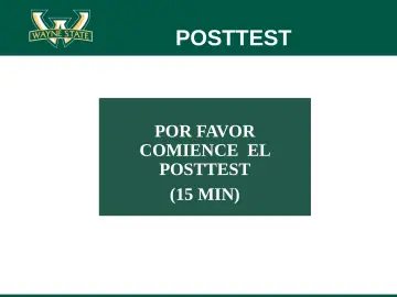 Slide 83: POSTTEST