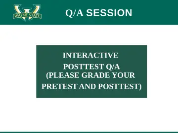 Slide 84: Q/A SESSION