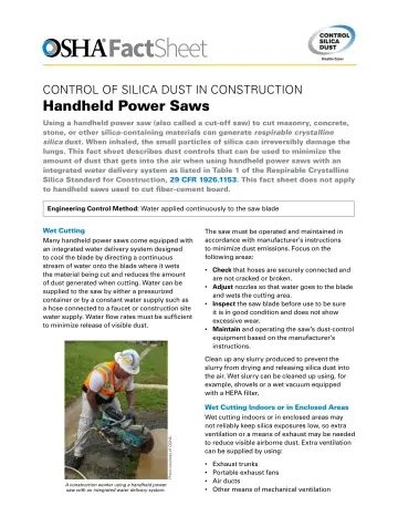 Page 1: FactSheet