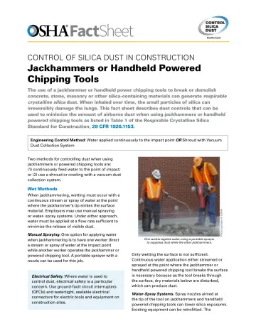 Page 1: FactSheet