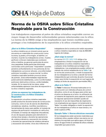 Page 1: Hoja de Datos