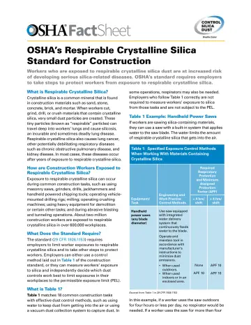 Page 1: FactSheet