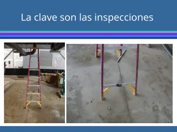 Slide 43: La clave son las inspecciones