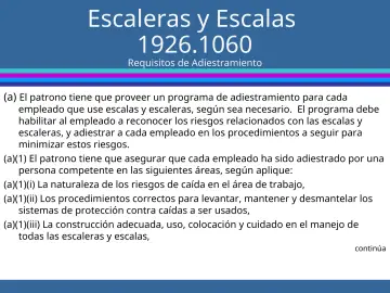 Slide 45: Escaleras y Escalas 1926.1060