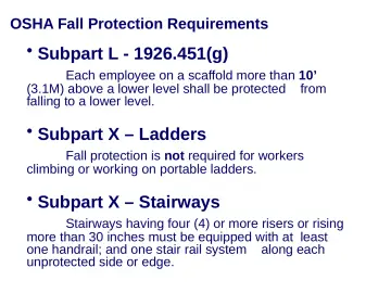 Slide 11: Subpart L - 1926.451(g)