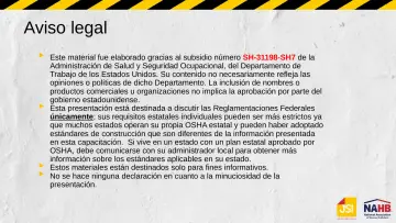 Slide 2: Aviso legal