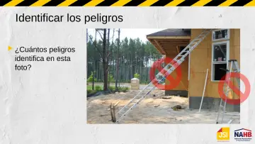 Slide 28: Identificar los peligros
