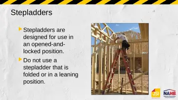 Slide 30: Stepladders