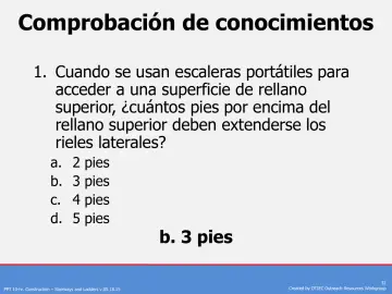 Slide 32: Comprobación de conocimientos