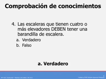 Slide 35: Comprobación de conocimientos