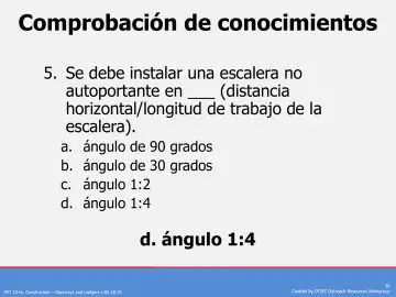 Slide 36: Comprobación de conocimientos