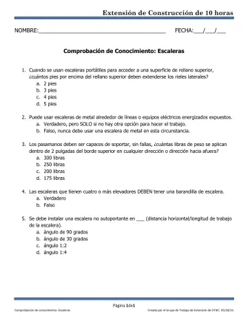 Page 1: Extensión de Construcción de 10 horas