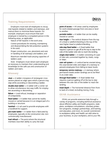 Page 10: Training Requirements