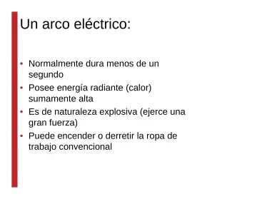 Slide 35: Un arco eléctrico: