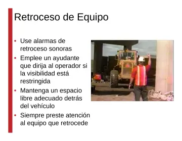 Slide 65: Retroceso de Equipo