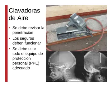 Slide 72: Clavadoras de Aire