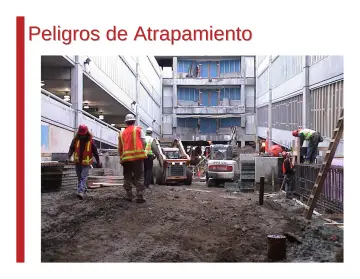 Slide 75: Peligros de Atrapamiento