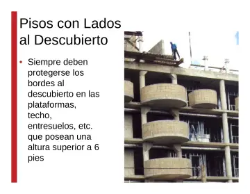 Slide 99: Pisos con Lados al Descubierto
