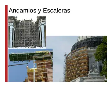 Slide 107: Andamios y Escaleras