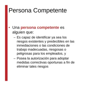 Slide 128: Persona Competente