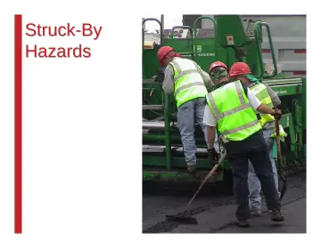 Slide 6: Struck - By Hazards