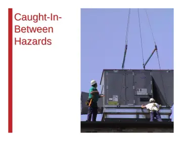 Slide 7: Caught - In - Between Hazards