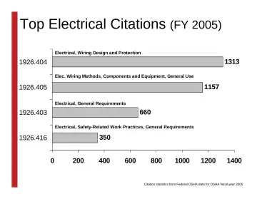Slide 17: Top Electrical Citations (FY 2005)