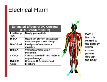 Slide 25: Electrical Harm