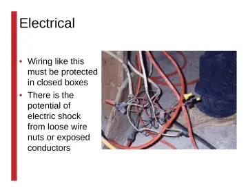 Slide 32: Electrical