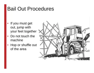 Slide 50: Bail Out Procedures
