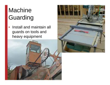 Slide 89: Machine Guarding