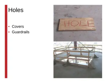 Slide 102: Holes