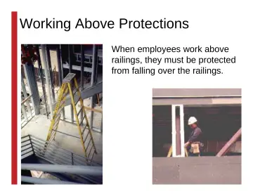Slide 119: Working Above Protections