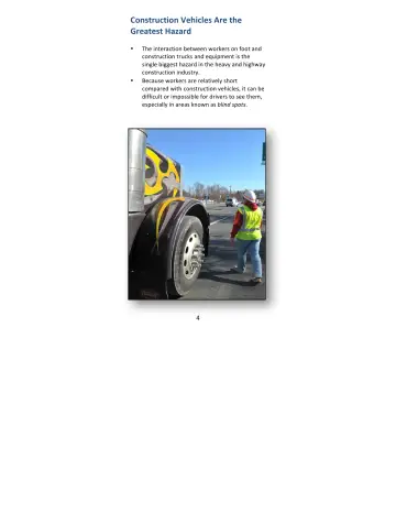 Page 4: Construction Vehicles Are the Greatest Hazard