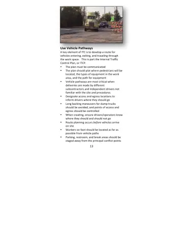 Page 13: Use Vehicle Pathways