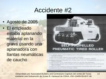 Slide 14: Accidente #2