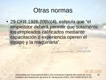 Slide 36: Otras normas