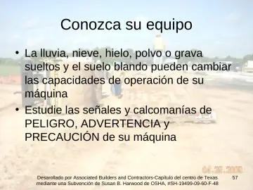 Slide 57: Conozca su equipo