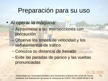 Slide 73: Preparación para su uso