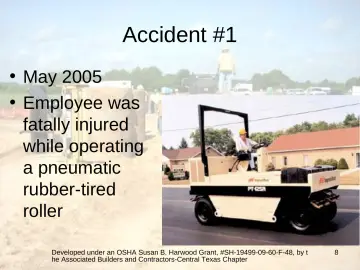 Slide 8: Accident #1
