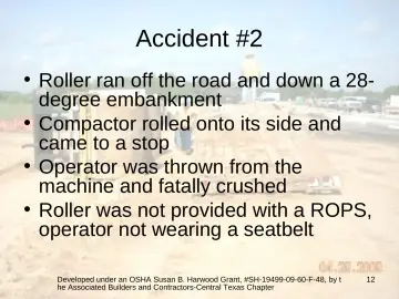 Slide 12: Accident #2