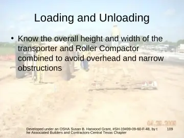 Slide 109: Loading and Unloading