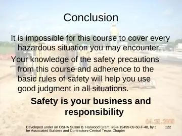 Slide 122: Conclusion