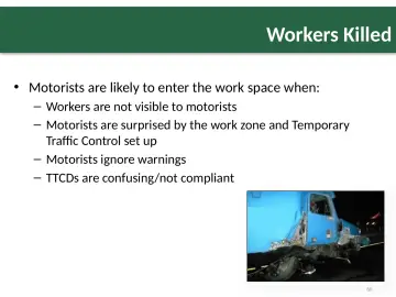 Slide 60: Workers Killed
