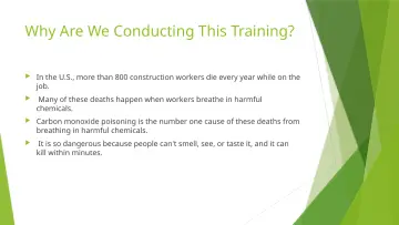 Slide 2: Why Are We Conducting This Training?