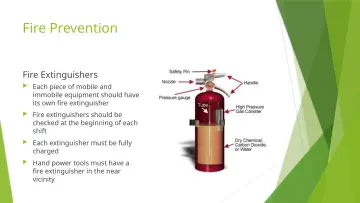 Slide 14: Fire Prevention