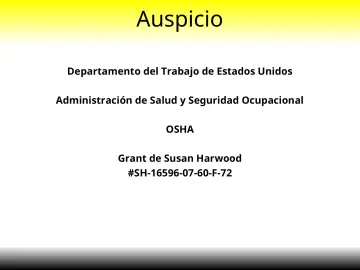 Slide 2: Auspicio