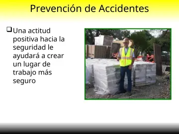 Slide 24: Prevención de Accidentes