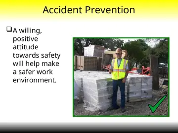 Slide 24: Accident Prevention